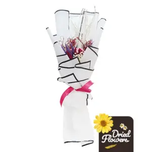 Colorful Dried Flower Bouquet - Brighten Any Room Naturally