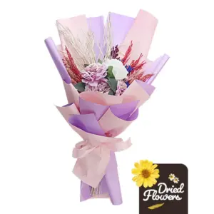 Eco-Friendly Dried Flower Bouquet - Zero-Waste Floral Gift