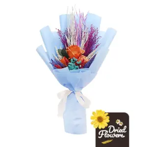 Forever Dried Flower Bouquet - Classic Blooms That Never Fade