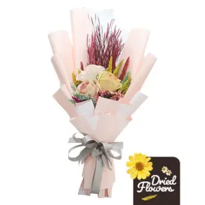 Everlasting Dried Flower Bouquet - Elegant & Eco-Friendly