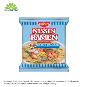 Nissin Ramen Instant Noodles Creamy Seafood 63g