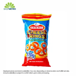 Snackers Cheese Rings 370g