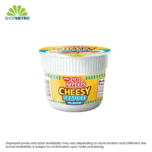 Nissin Cup Noodles Cheesy Seafood Flavor Instant Noodles 50g