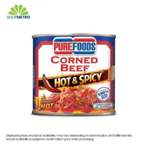 Purefoods Corned Beef Hot and Spicy 210g