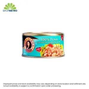 Dona Elena 100% Tuna Chunks in Sunflower Oil 185g