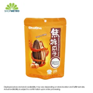 Cha Cha Sunflower Seeds Caramel 108g