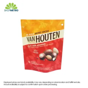 Van Houten Dark Milk Almonds 40g