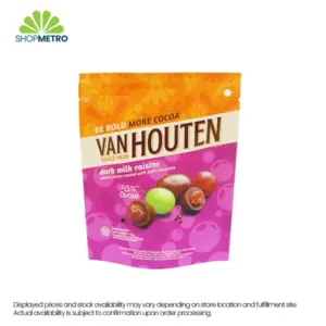 Van Houten Dark Milk Raisins Dragees 40g