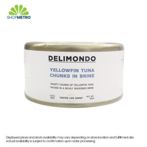 Delimondo Yellow Fin Tuna Chunks In Brine 185g