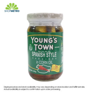 Youngs Town Spanish Sardines In Corn Oil 220g