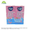 Selecta Non Fat Milk Savers Pack 1L