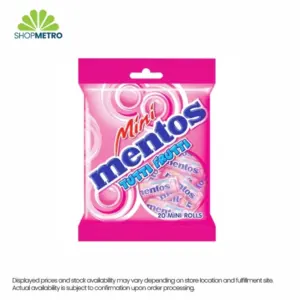 Mini Mentos Tuttu Frutti 20 pcs