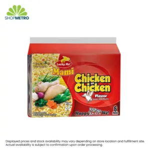 Lucky Me! Instant Mami Chicken na Chicken Multipack 6pcs x 55g