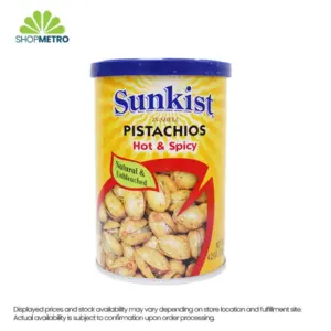 Sunkist Hot and Spicy Pistachios In Shell 120g
