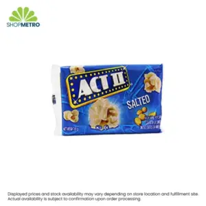 ACT II Salted Tray Popcorn 85g