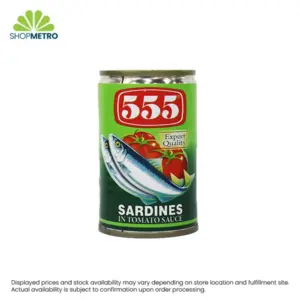 555 Sardines in Tomato Sauce 155g