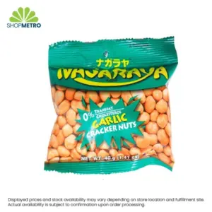Nagaraya Cracker Nuts Garlic 40g