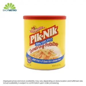 Piknik Shoestring 50% Less Salt 4oz