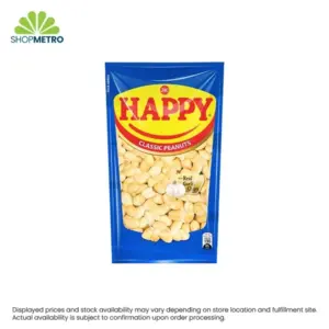 Happy Classic Peanuts with Real Garlic Chips 100g