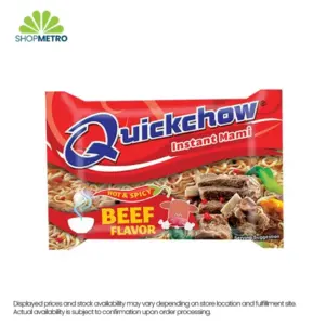 Quickchow Hot and Spicy Beef 55g