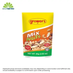 Growers Mix Nuts 80g