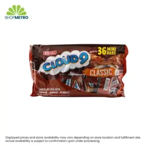 Cloud 9 Classic Mini Chocolate Bars 36pcs