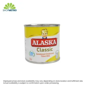 Alaska Classic Sweetened Condensed Filled Milk 208g