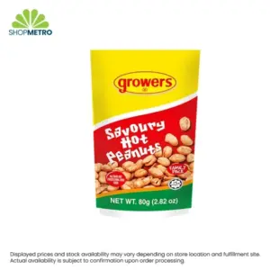 Growers Savoury Hot Peanuts 80g