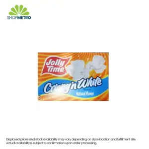 Jolly Time Microwave Popcorn Crispy And White Natural 10.5oz