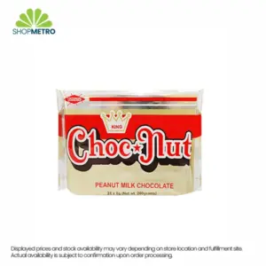 Choc-Nut King Peanut Milk Chocolate 200g (24's)