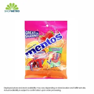 Mini Mentos Assorted Fruits 20pcs