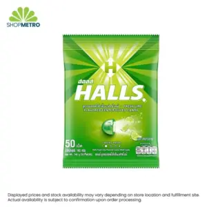Halls Fresh Lime Candy 50pcs