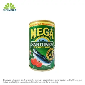 Mega Sardines in Tomato Sauce 155g