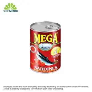 Mega Sardines in Tomato Sauce 155g