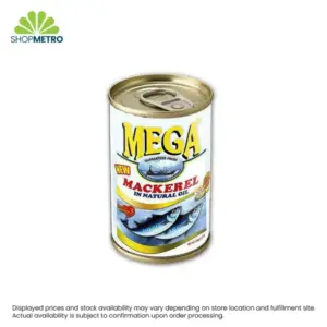 Mega Mackerel in Natural Oil 155g