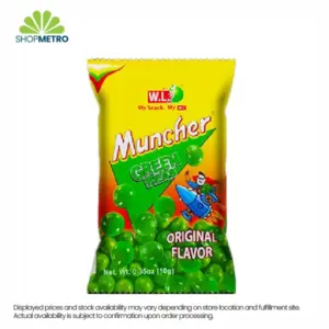 Muncher Green Peas Original 10g