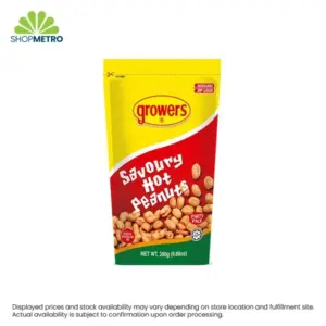 Growers Savoury Hot Peanuts 280g