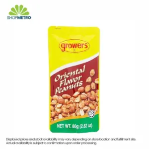 Growers Oriental Flavor Peanuts 80g