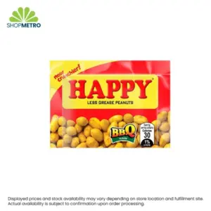 Happy Peanuts Barbecue 5g x 20pcs