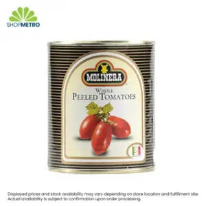 Molinera Whole Peeled Tomatoes 400g