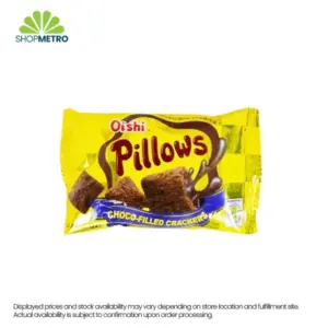 Oishi Pillows Chocolate Crackers 24g