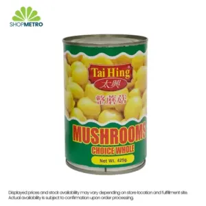 Whole Button Mushrooms 425g