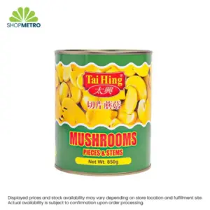 Tai Hing Whole Button Mushrooms 850g