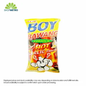 Boy Bawang Cornick Hot Garlic Flavor 90g