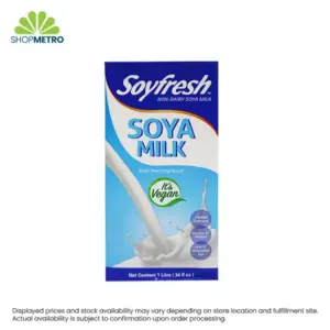 Soyfresh Soya Milk It's Vegan 1L