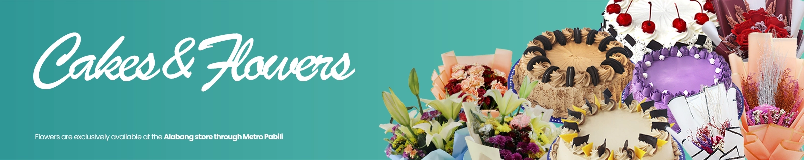 Flowers and Cakes