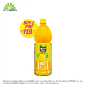 Buy 2 Minute Maid Nutriplus Orange Mango 1L