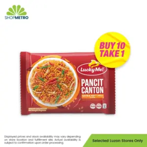 Buy 10 Take 1 Lucky Me! Pancit Canton Hot Chili 75g