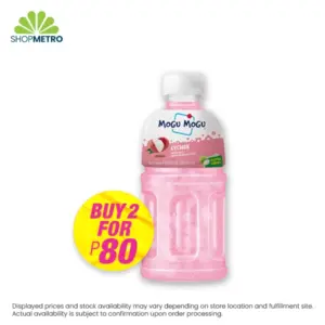 Buy 2 Mogu Lychee / Strawberry 320ml