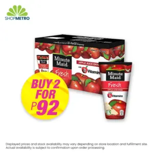 Buy 2 Minute Maid Fresh Apple 200ml 10s
